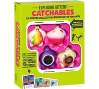 Catchables,Un Jeu De Cartes Des Créateurs De Exploding Kittens,8+ Années,2+ Joueurs,Edition En Italien