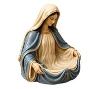 Catchall Key Holder Bowl | Virgin Mary Decorative Resin Elegant Organizer |