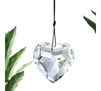 Catcher Crystal Light - mousseux, réflecteur de lumière solaire, pendentif en corde, décoration en verre | Décoration de chambre colorée pour salon, affichage de balcon, ambiance de do