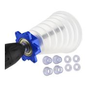 Catcher d'a trou | Bol d'a trou en silicone de 4,13 pouces, étanche rétractable outils d'amélioration de la maison pour perceuse électrique,