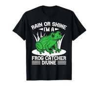 Catcher De Grenouille Rain Or Shine I´m A Divine Grenouille T-Shirt