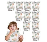 Catcher de nourriture pour se nourrir - Bandana de sevrage | Baby Bib Soft | Baby bave Bibs, babys bandana dribble bib, capteur bave absorbant pour les filles de tout-petit des filles