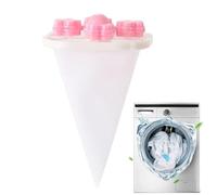 Catcher De Peluche À Linge - Filtre À Cheveux Réutilisable, Sac À Mesh À Lave-glace, Balle De Nettoyage | Net De Non Tissé, Roue De Bande ABS Pour La Machine À Laver, Épilation Des Coiffures