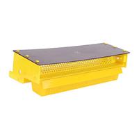 Catcher de Trap de Pollen Premium 2 Set Bee Hive Pollen Collecteur Ajustement en Plastique Durable Outil d'apiculture en Plastique pour Miel Collection Pollen Collection 39x14x10cm