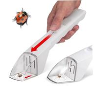 Catcher d'insectes, Receveur d'araignée Portable Portable, Collection 'Insectes en Plastique légers respectueuse de l'environnement pour Attraper des araignées, des Abeilles, cafards Spider