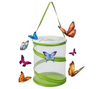 Catcher Net | Clear Butterfly Habitat | Butterfly Enclosures Mini Mesh Cage | Mesh Cage | Caterpillar Habitat See Through Easier, Butterfly Enclosures for Indoors 6.3" X 7.9" Tall