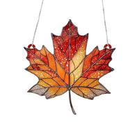 Catcher solaire de Thanksgiving - feuilles d'érable en acrylique, ornements de décoration portables, lumière suspendue 2D légère à la fenêtre 2D | Réflecteur pour le salon Balconie Mur de chambre à co