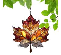 Catchers De Soleil De Fenêtre - Garden | L'érable d'automne Laisse Un Receveur Léger | Ornements d'art Mural Décoratifs pour Les Jardins De La Chambre À Coucher Portes Murales Balcons De T