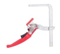 Catchet Woodworking Track Track Blamp 9x17.5 cm Large ouverture Design Rendre rapide F-Type Clamp Compatible avec Track w Structure en acier haute résistance Coupe de travail du