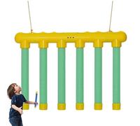 Catching Sticks Challenge Game, Hand Speed Challenge, Defi Vitesse Et Réactivité, Jeu Attraper Des Bâtons, Jouet D'entraînement à 3 Vitesses De Chute Et à Réactions Rapides, Jouet D'Intérieur (Vert)