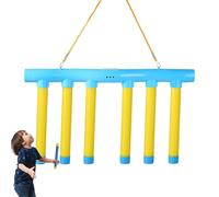 Catching Sticks Challenge Game, Hand Speed Challenge, Defi Vitesse Et Réactivité, Jeu Attraper Des Bâtons, Jouet D'entraînement à 3 Vitesses De Chute Et à Réactions Rapides, Jouet D'Intérieur (Jaune)