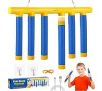 Catching Sticks Challenge Games, Jeu de Bâtons D'entraînement de Réaction Jouet d'Entraînement à 3 Vitesses de Chute et à Réactions Rapides Jeu Réflexe Intérieur Extérieur pour Enfants et Adultes