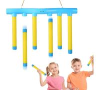 Catching Sticks Games,Falling Sticks Catching Game,Drop It Catch It Win It Reaction Game,Drop Stick Games,3 Dropping Speeds Quick Reactions Toy,Hand-Eye Coordination Training for Kids Adults (A)