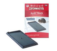 Catchmaster Piège à Rat Collante 4X - Pièges Collants - Solution Efficace Contre Rats et Souris - Colle Pré-Appâtée - Adhésif Puissant Anti-Rongeurs - Raticide Professionnel