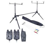 Catchmax Ensemble Détecteur De Touche 2+1 + Rod Pod Complet | Rod pod