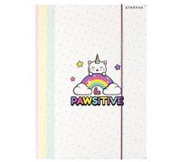 Catcorn STARPAK Classeur A4 LAMINÉ avec élastique, MATÉRIEL PÉDAGOGIQUE : tables de multiplication (Catcorn)