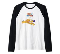 Catdog Best of Both Worlds Classic Dog Character Manche Raglan