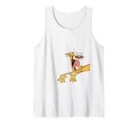 Catdog Best of Both Worlds Retro Cat Character Débardeur
