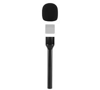 CaTeFo Poignée d'entrevue de Microphone GO Adaptateur Portable avec Mousse pour Rode Wireless GO DJI Mic DJI Mic2 et Autres émetteurs sans Fil avec Griffe StarRig-S
