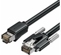 Catégorie 6 Hard FTP RJ45 Câble Vention IBUBK Noir 8 m