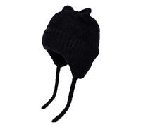 Catégorie de produit : bonnets chauds avec écharpe d'hiver pour enfant - Bonnet tricoté pour bébé - Note d'entretien - Bonnet élégant pour les jours froids - Convient pour les tout-petits et les plus