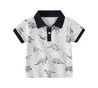 Catégorie de produit : hauts pratiques pour enfants avec impression de dessin animé, manches courtes, tenue de tous les jours, coton de qualité supérieure, coupe solide, confortable et élégant, Gy1