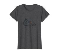 Catégorie : Sassy Feline Spirit pour Les Amoureux des Chats T-Shirt, Femme, Chiné Foncé, XXL