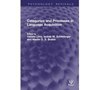 Categories and Processes in Language Acquisition