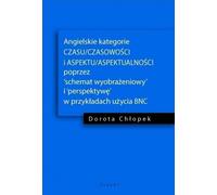 Catégories en anglais de TIME/TIMING AND ASPECT...