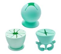 CATELL 3 Pièces Collecteur de Ferraille de Vinyle Silicone Outils de Desherbage Vinyle Outils de Bricolage en Vinyle pour Gaufrage, Lettrage, Silhouette, HTV, Gravure, Désherber (Vert)