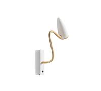 Catellani & Smith CicloItalia Flex W1 Strahler/Spotleuchte, blanc / laiton