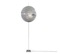 CATELLANI & SMITH lampadaire POSTKRISI F 64 (Diffuseur naturel, tige et base en nickel - Métal et fibre de verre)