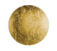 CATELLANI & SMITH lampe de table FRANCESCA Ø 120 cm (Or - Métal et fibre de verre)