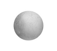 CATELLANI & SMITH lampe de table FRANCESCA Ø 80 cm (Argent - Métal et fibre de verre)