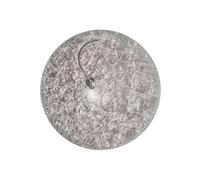 CATELLANI & SMITH lampe murale applique LUNA PIENA (Ø 80 cm, feuille d'argent - Aluminium recouvert de feuilles mobiles)