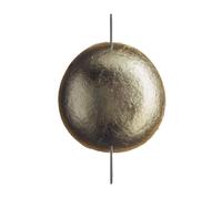 CATELLANI & SMITH lampe murale applique POSTKRISI Ø40 cm (Or - Métal nickelé et fibre de verre)