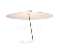 Catellani & Smith Lederam C Plafonnier LED blanc/doré/blanc - ø80 cm Ce luminaire comporte des modules à LED prémontés de classes énergétiques A A
