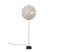 Catellani & Smith PostKrisi F 64 Stehleuchte, abat-jour naturel, structure laiton / noire