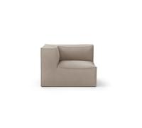 Catena Canapé D'angle L200 Coton Lin Naturel