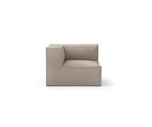 Catena Canapé D'angle L200 Coton Lin Naturel