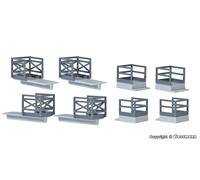 Caténaire Supports Avec Main Rail pour Mâts Ho / Jauge D'Oo Kibri 39754