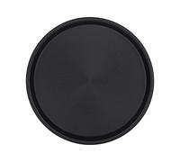 Caterado Ohio Plateau en Plastique Noir Diamètre 36 cm 5 cm
