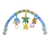 caterbee Barre de Jouets pour balançoire pour bébé, Jouet pour Poussette, Accessoire pour lit bébé et Barre d'activité pour Landau. Arche de Voyage, Jouets pour Berceau pour Tout-Petits. (Star)