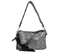 CATERINA LUCCHI Sac à épaule bandoulière argenté noir pour femme - Hakea Bowler Bag Argento + T / Nero 219026