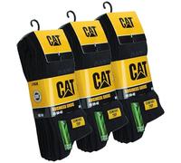 Caterpillar 15 Paires Business Chaussettes - Mi-mollet - Confort - Coton (Nero, 43-46)