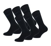 Caterpillar 6 Paires Chaussettes Pur Coton - Hauteur Mi-Mollet - Homme
