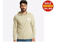 Caterpillar à Capuche Hommes Tous les Jours Haut Décontracté Long Manche T-Shirt