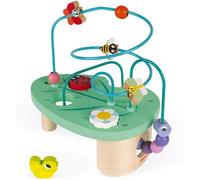 Caterpillar and Co Looping-Wooden Early-Learning Toy-Educational Game-Fine Motor Skills-12 Months-J08253