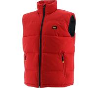 Caterpillar - "Arctic Zone" gilet pour hommes FS8592 (M) (Rouge vif)