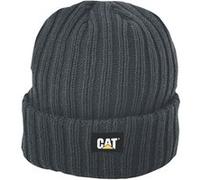 Caterpillar - Bonnet côtelé - Unisexe (Taille unique) (Gris foncé) - UTFS1097 Gris Foncé G
